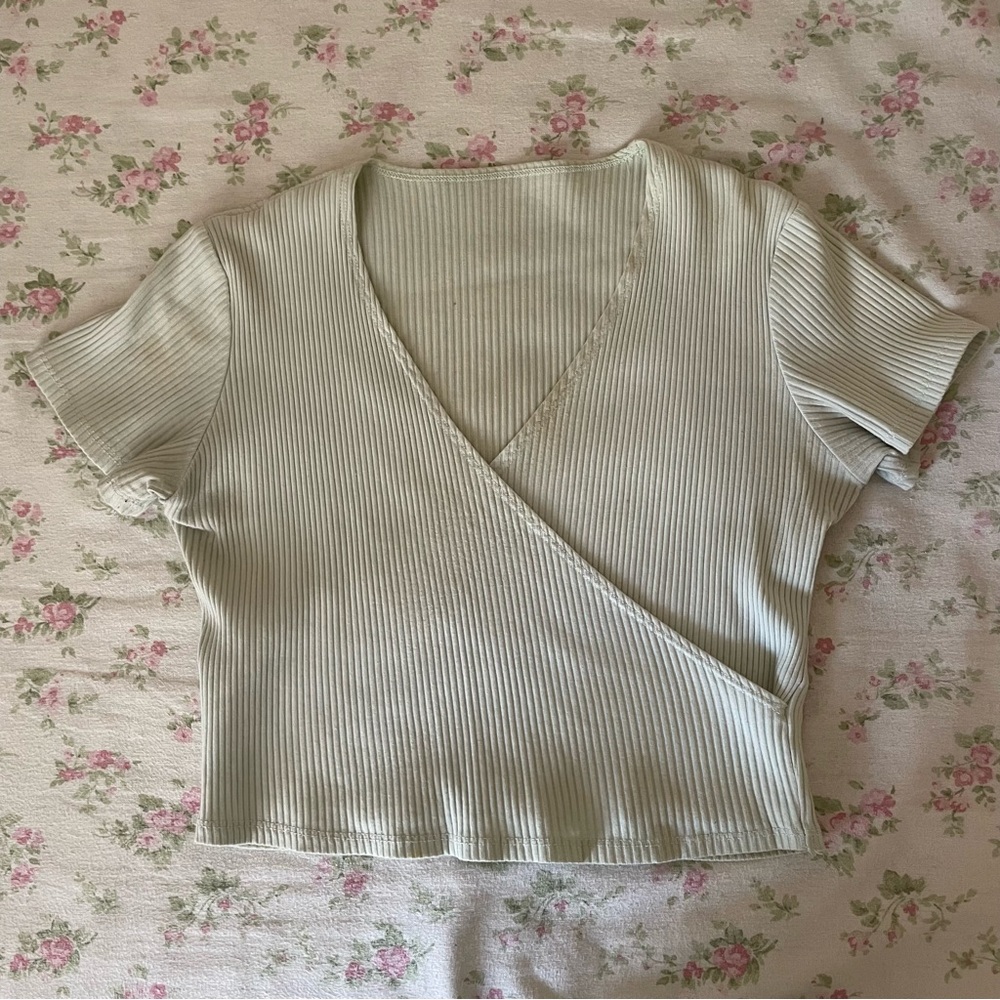 Y2k sage top